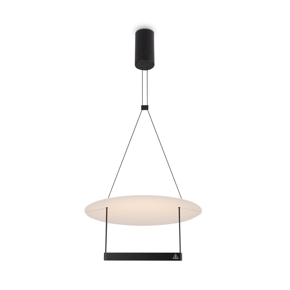 Ambience Pendant Lamp In Black - Narrow-Maytoni-South Charlotte Fine Lighting