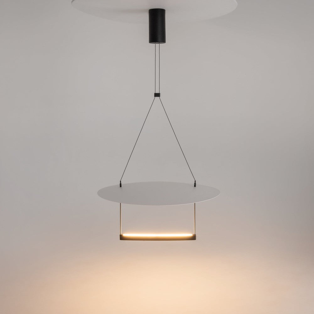 Ambience Pendant Lamp In Black - Wide-Maytoni-South Charlotte Fine Lighting