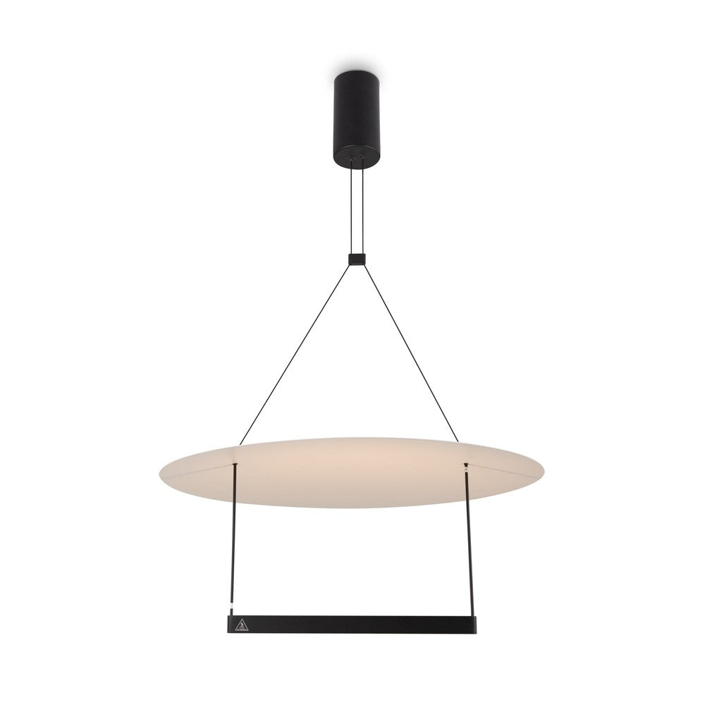 Ambience Pendant Lamp In Black - Wide-Maytoni-South Charlotte Fine Lighting