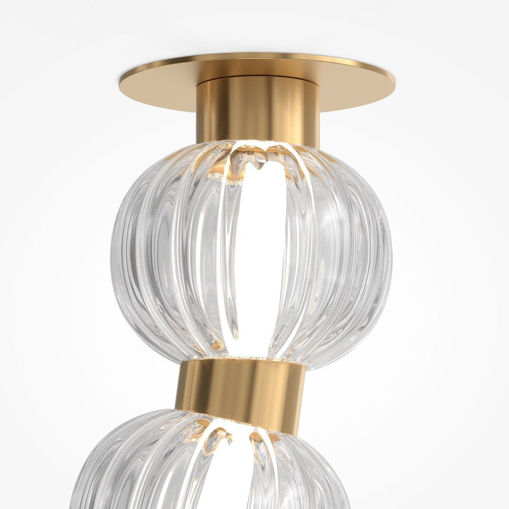 Amulet Ceiling Lamp With Gold Styling-Maytoni-South Charlotte Fine Lighting