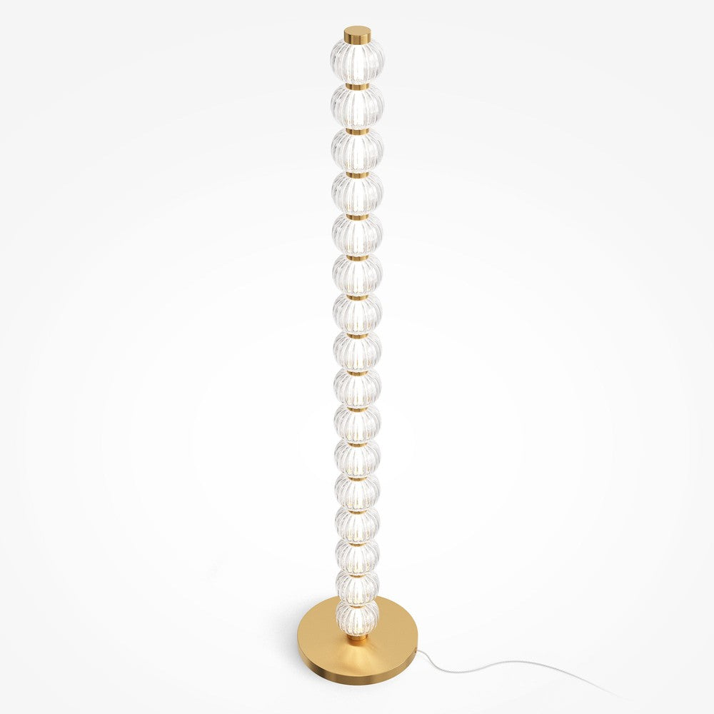 Amulet Floor Lamp With Gold Styling-Maytoni-South Charlotte Fine Lighting