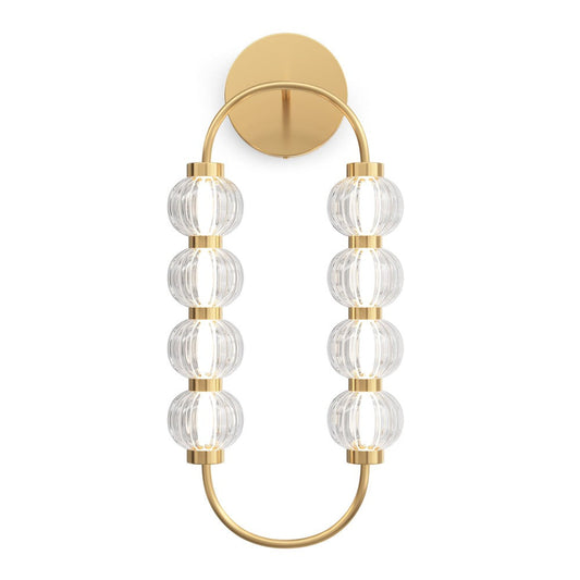 Amulet Loop Wall Lamp With Gold Styling-Maytoni-South Charlotte Fine Lighting