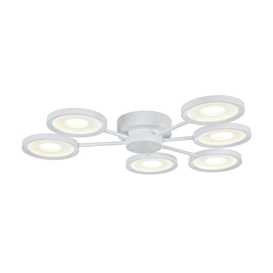 Aprilia Ceiling Lamp In White-Maytoni-South Charlotte Fine Lighting