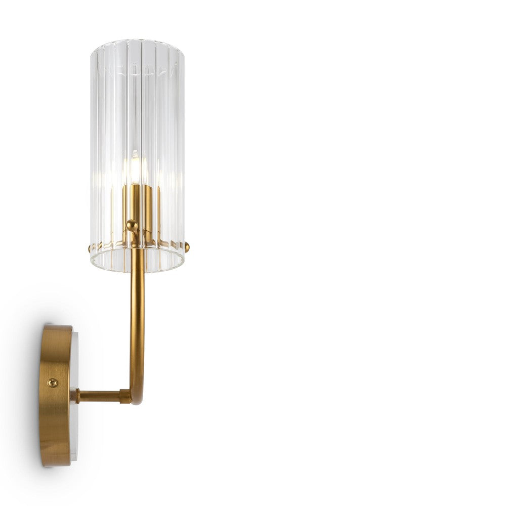 Arco Wall Lamp With Brass Styling Spec A-Maytoni-South Charlotte Fine Lighting