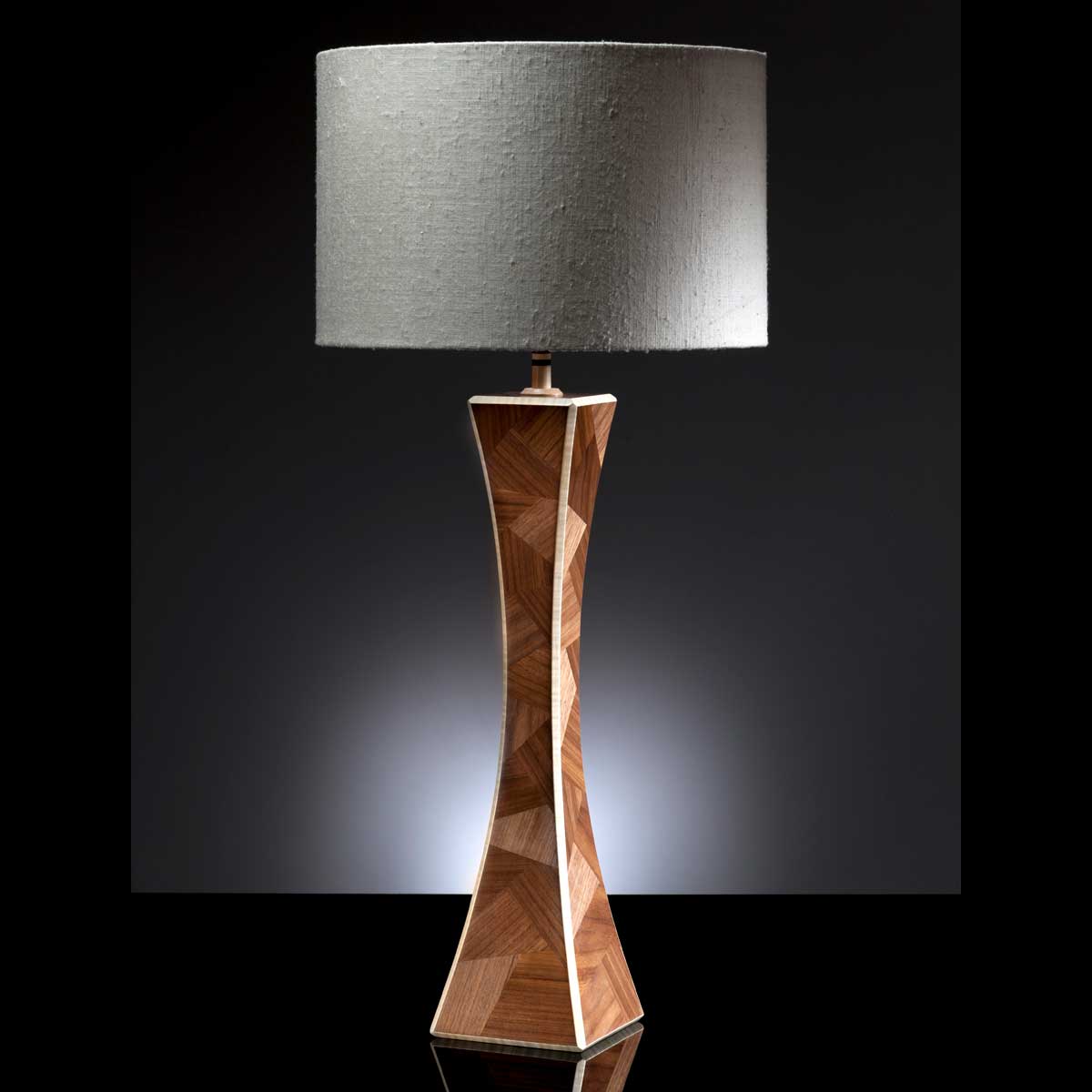 Artisan Abstract luxury table lamp made by Storm Furniture and sold by South Charlotte Fine Lighting