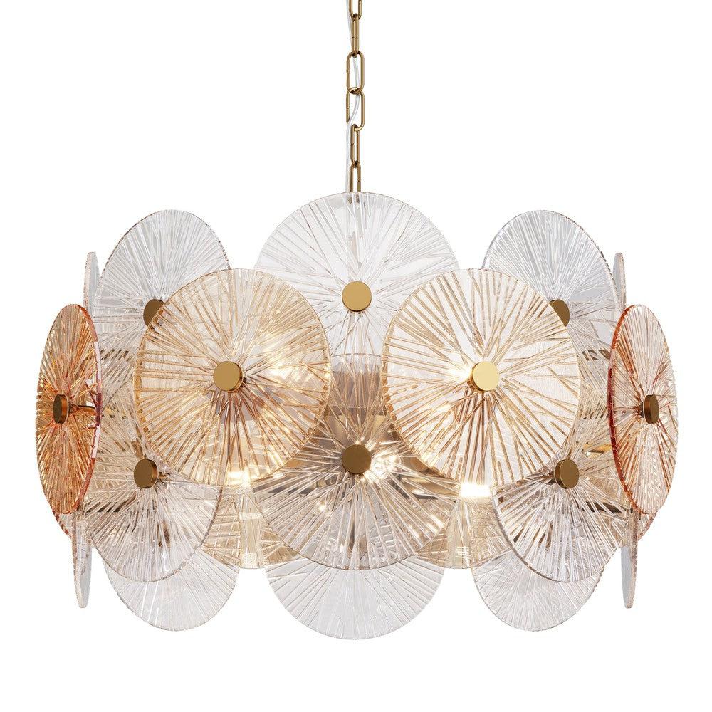 Aster Pendant Lamp With Gold Styling - Cluster-Maytoni-South Charlotte Fine Lighting