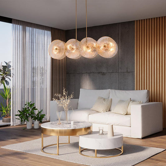 Aster Pendant Lamp With Gold Styling-Maytoni-South Charlotte Fine Lighting