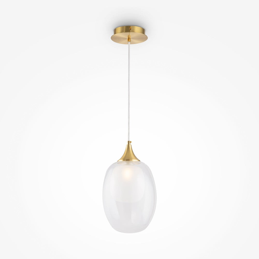 Aura Pendant Lamp With Brass Styling-Maytoni-South Charlotte Fine Lighting