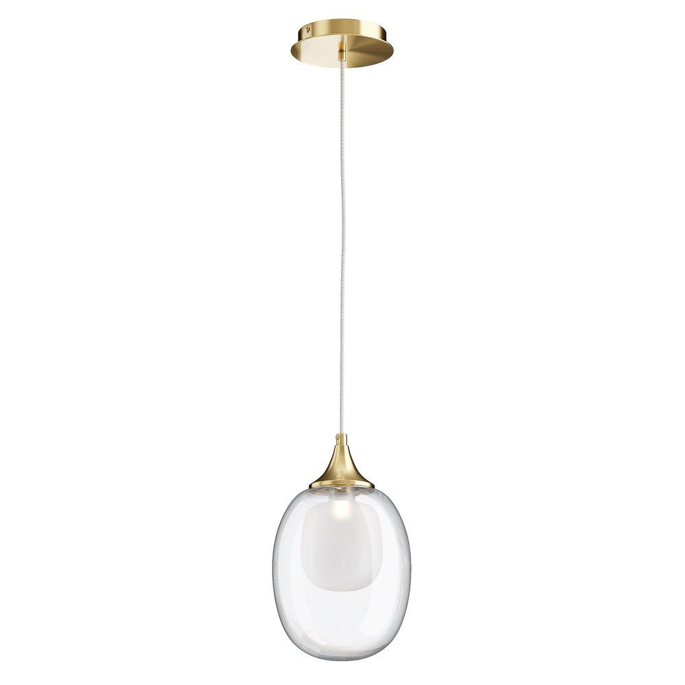 Aura Pendant Lamp With Brass Styling-Maytoni-South Charlotte Fine Lighting