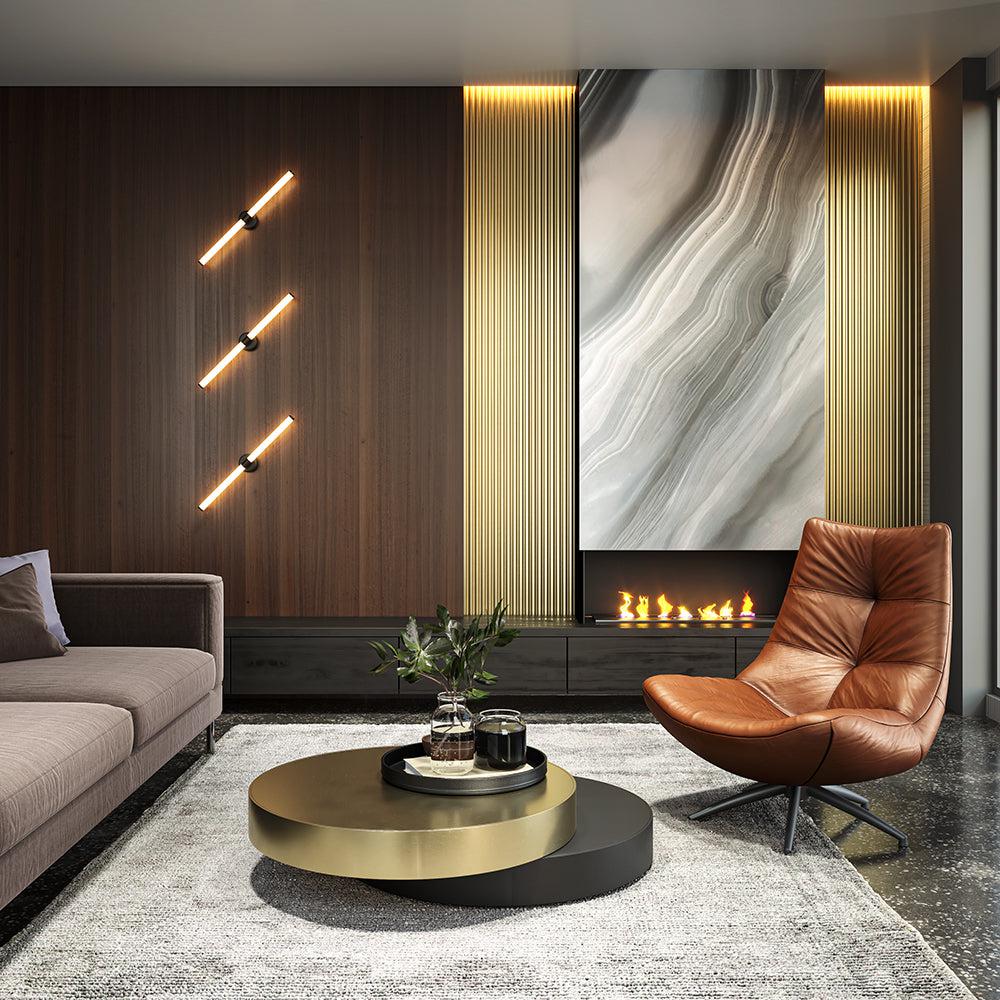 Axis Wall Lamp In Black-Maytoni-South Charlotte Fine Lighting