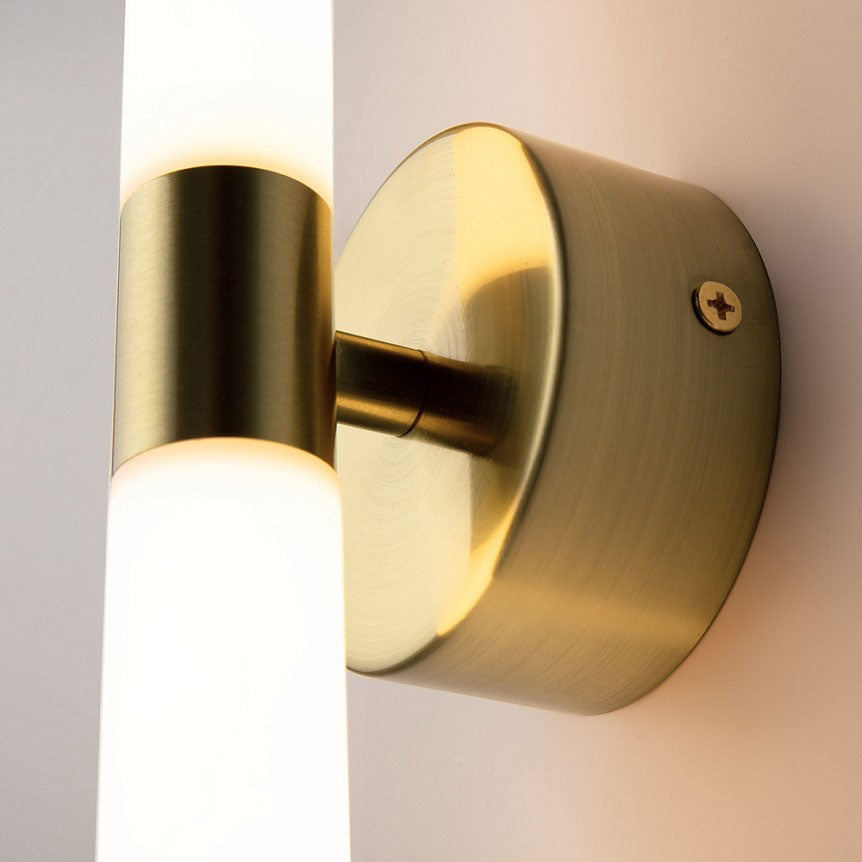 Axis Wall Lamp With Gold Styling - Short