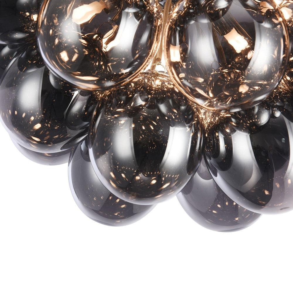 Balbo Chandelier With Nickel Styling - Smoky-Maytoni-South Charlotte Fine Lighting