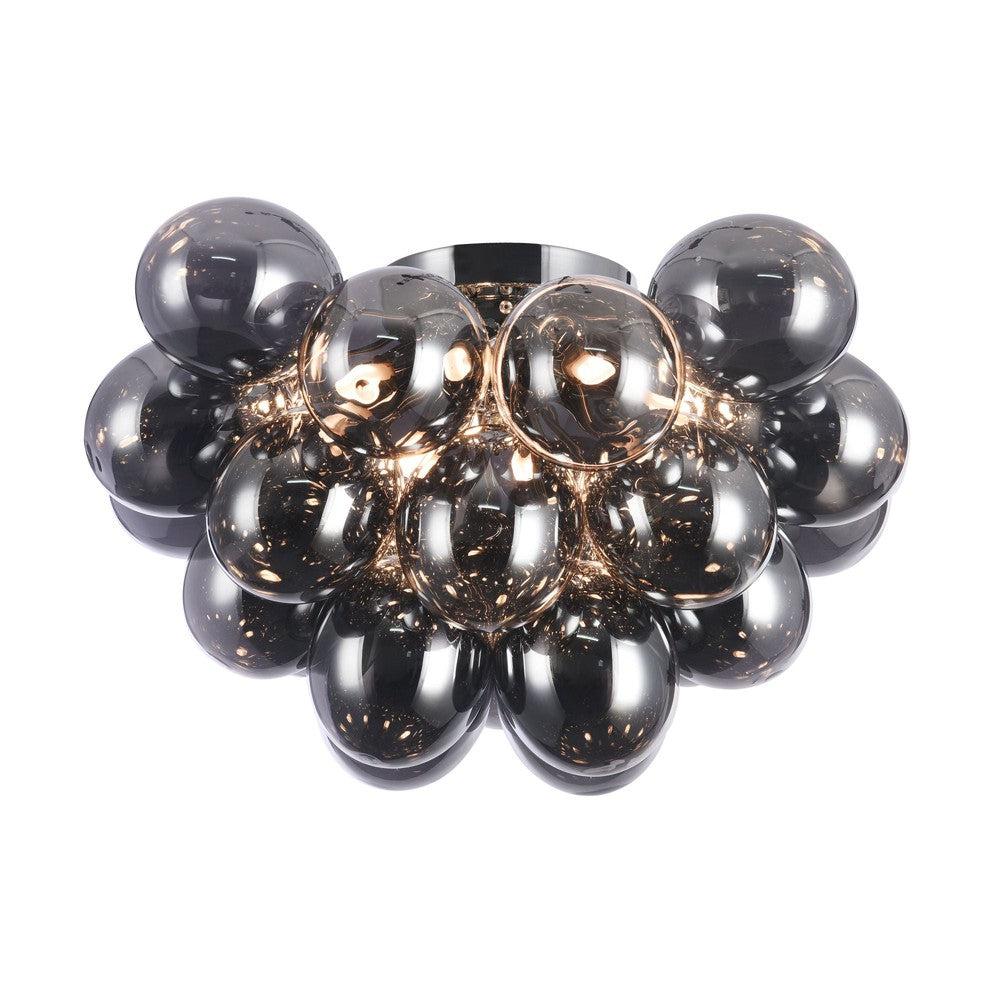 Balbo Chandelier With Nickel Styling - Smoky-Maytoni-South Charlotte Fine Lighting