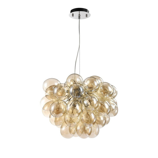 Balbo Long Chandelier With Nickel Styling - Light-Maytoni-South Charlotte Fine Lighting