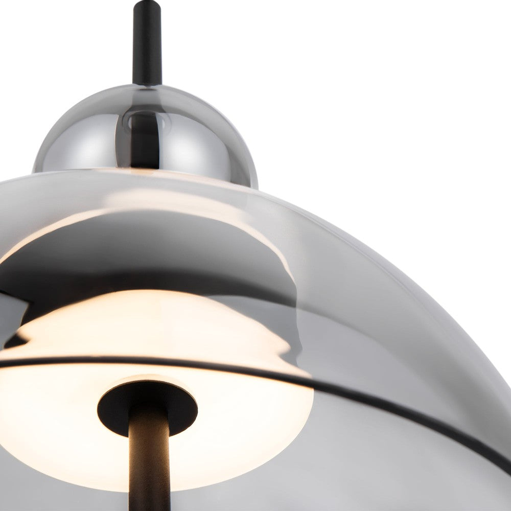 Bangkok Dome Pendant Lamp - Smoky Lampshade-Maytoni-South Charlotte Fine Lighting