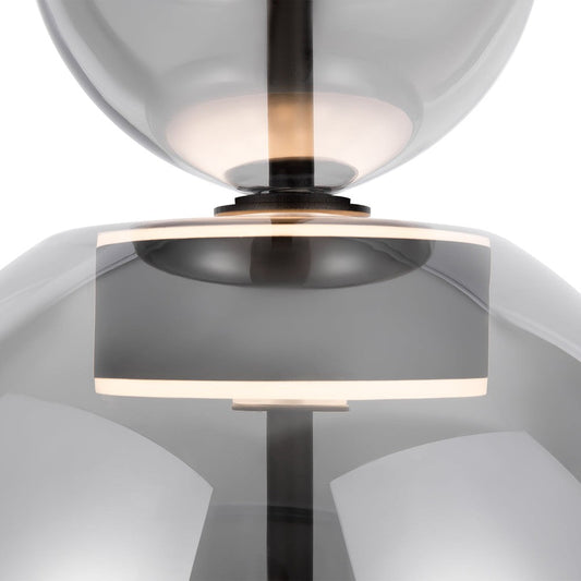 Bangkok Pendant Lamp In Black - Flared-Maytoni-South Charlotte Fine Lighting