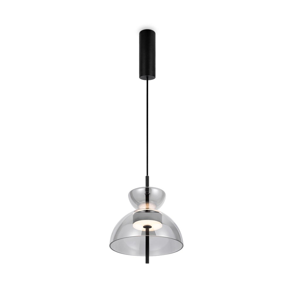 Bangkok Pendant Lamp In Black - Flared-Maytoni-South Charlotte Fine Lighting