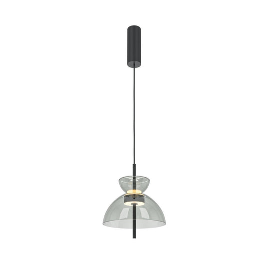 Bangkok Smoky Pendant Lamp In Black-Maytoni-South Charlotte Fine Lighting