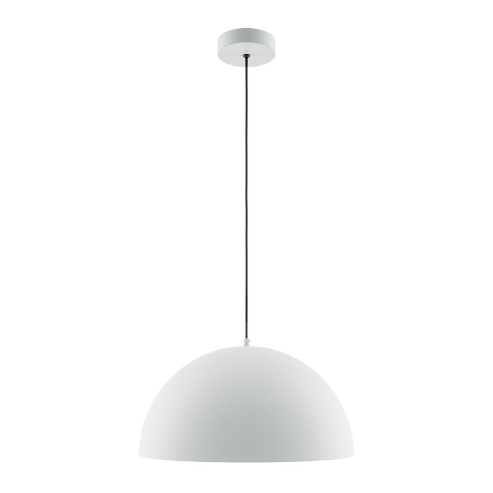 Basic Colours Dome Pendant Lamp In White-Maytoni-South Charlotte Fine Lighting