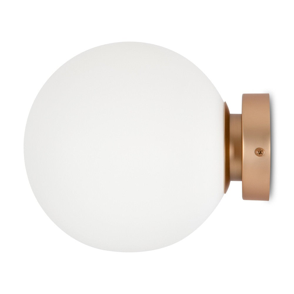 Basic Form Wall Lamp With Gold Styling (Transparent)-Maytoni-South Charlotte Fine Lighting