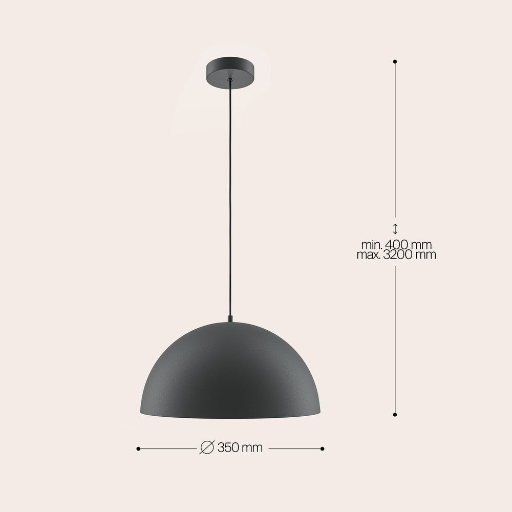 Basic colors Pendant Lamp In Black-Maytoni-South Charlotte Fine Lighting