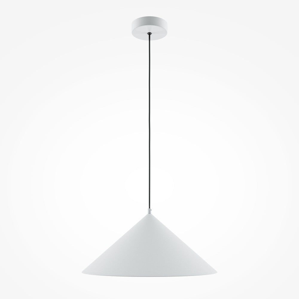 Basic colors Pendant Lamp In White-Maytoni-South Charlotte Fine Lighting