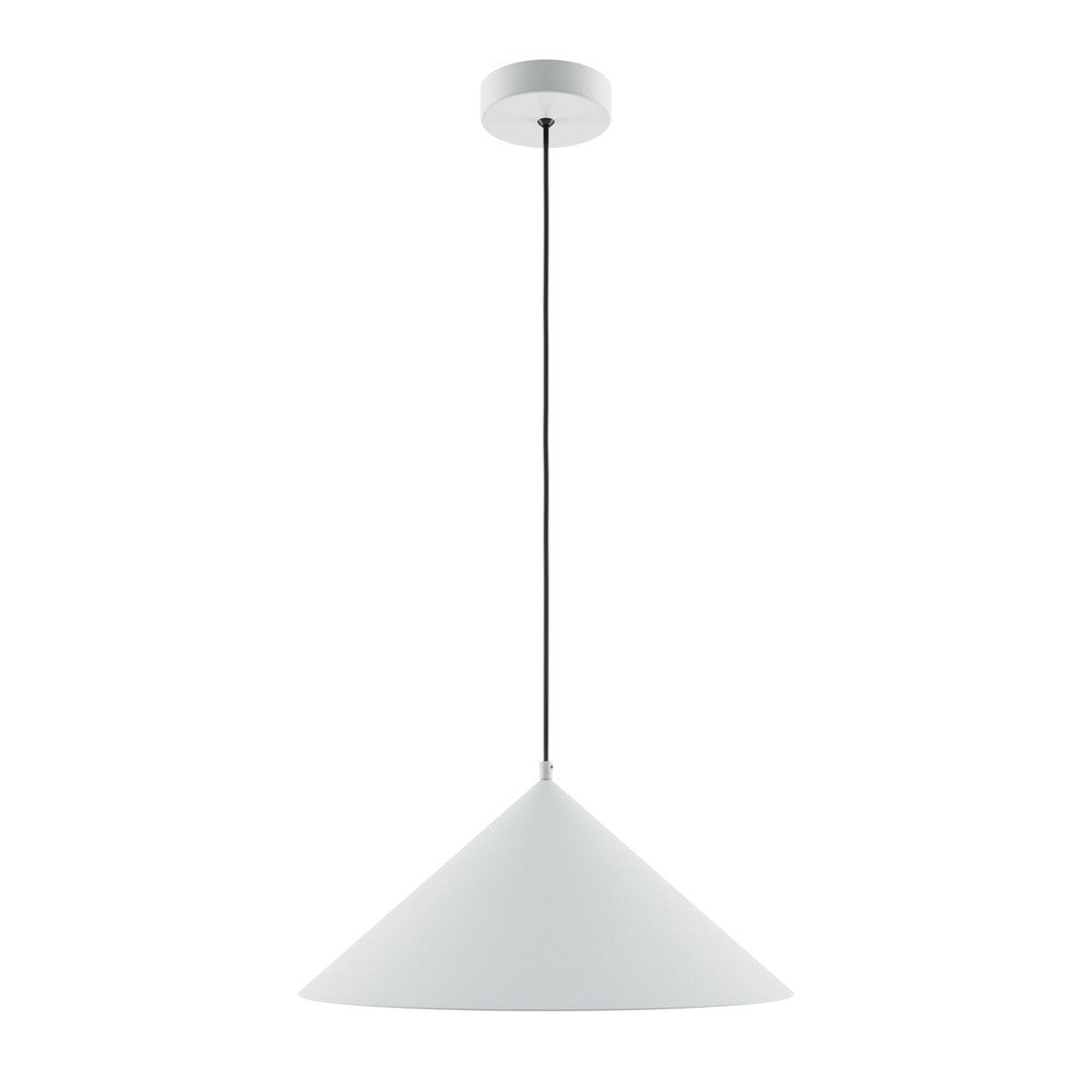 Basic colors Pendant Lamp In White-Maytoni-South Charlotte Fine Lighting