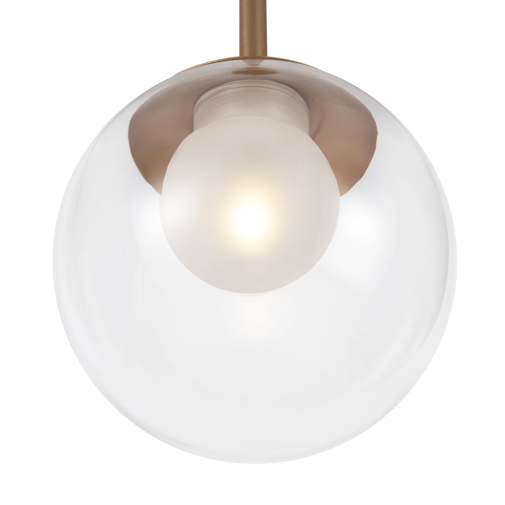 Basic form Pendant Lamp With Gold Styling - Single Light-Maytoni-South Charlotte Fine Lighting