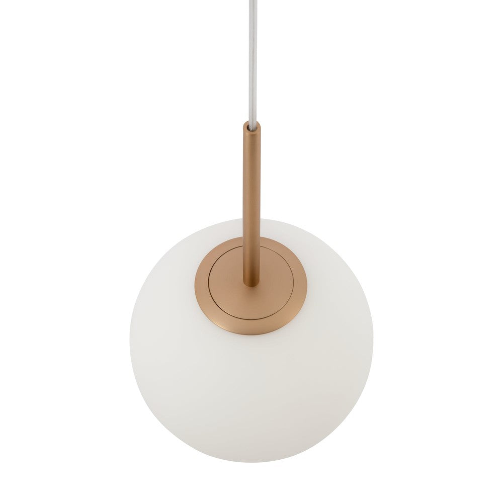 Basic form Pendant Lamp With Gold Styling - Single Light (Small)-Maytoni-South Charlotte Fine Lighting