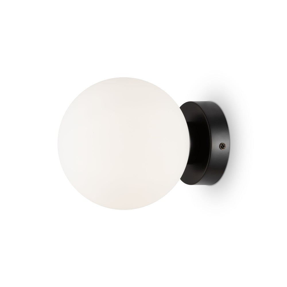 Basic form Wall Lamp In Black - Small-Maytoni-South Charlotte Fine Lighting