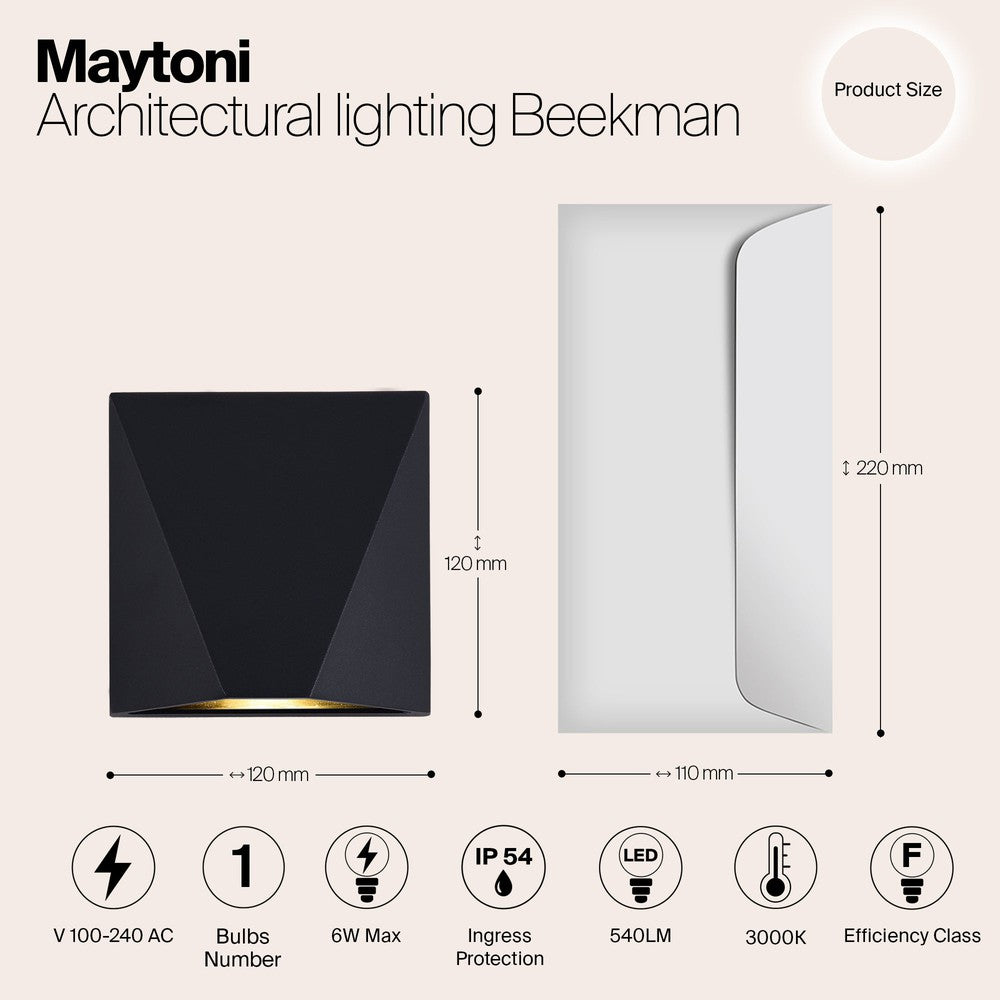 Beekman Wall Light-Maytoni-South Charlotte Fine Lighting