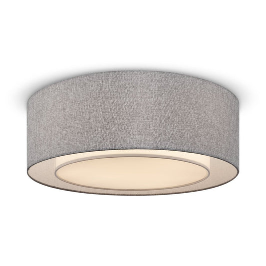 Bergamo Dark Grey Ceiling Lamp With Chrome Styling-Maytoni-South Charlotte Fine Lighting