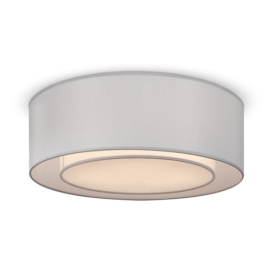 Bergamo Light Grey Ceiling Lamp With Chrome Styling-Maytoni-South Charlotte Fine Lighting