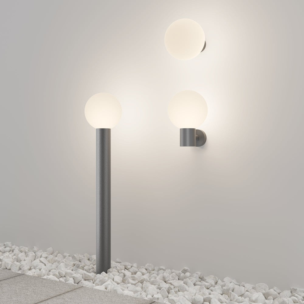 Bold Lamp Post Grey-Maytoni-South Charlotte Fine Lighting