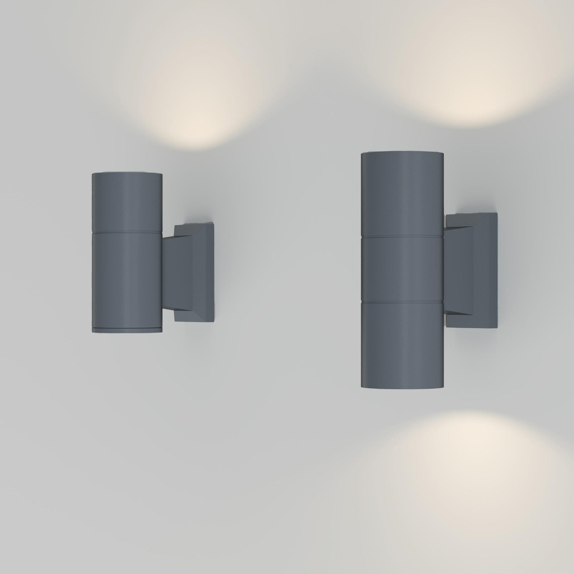 Bowery Wall Lamp Grey Two Way-Maytoni-South Charlotte Fine Lighting