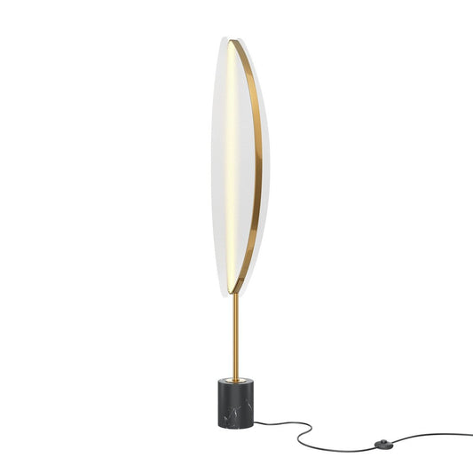 Breeze Floor Lamp With Brass Styling-Maytoni-South Charlotte Fine Lighting