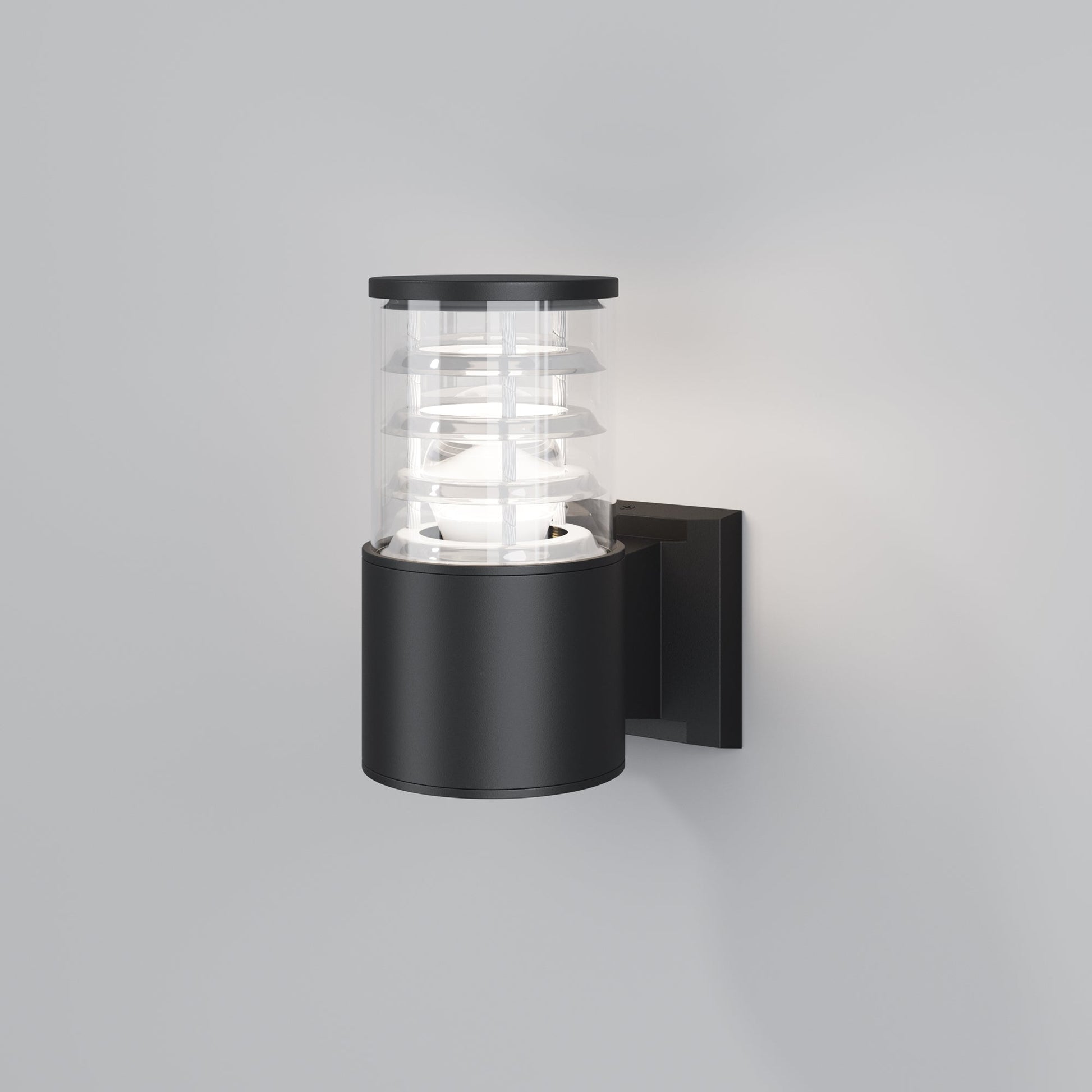 Bronx Wall Lamp Black One Way-Maytoni-South Charlotte Fine Lighting