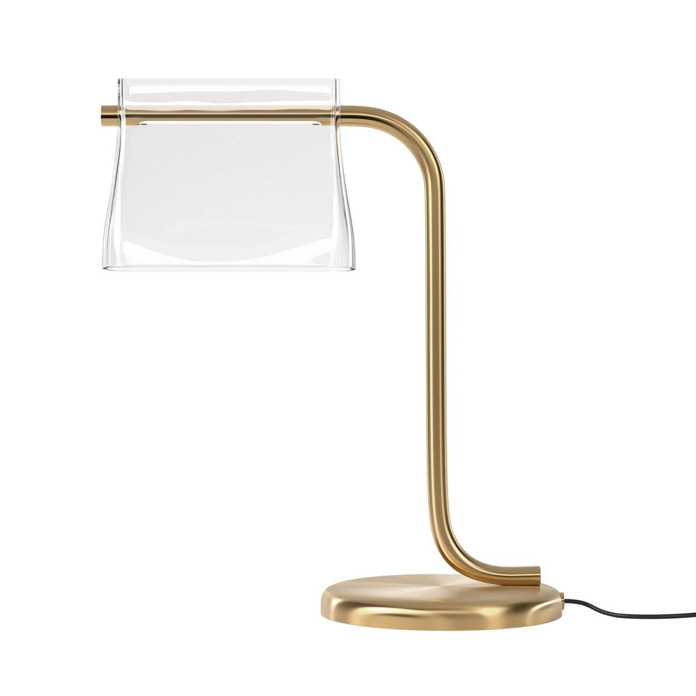 Cabaret Table Lamp With Brass Styling-Maytoni-South Charlotte Fine Lighting