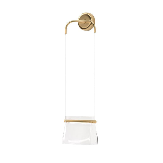 Cabaret Wall Lamp With Brass Styling - Long-Maytoni-South Charlotte Fine Lighting