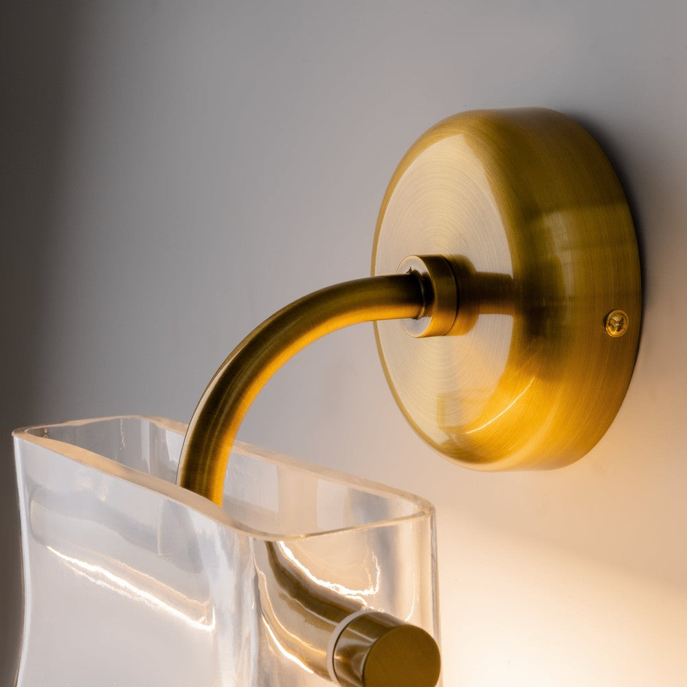 Cabaret Wall Lamp With Brass Styling - Short-Maytoni-South Charlotte Fine Lighting