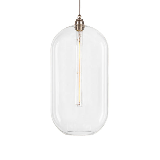 Charlton XL large glass pendant lights UK sold by South Charlotte Fine Lighting