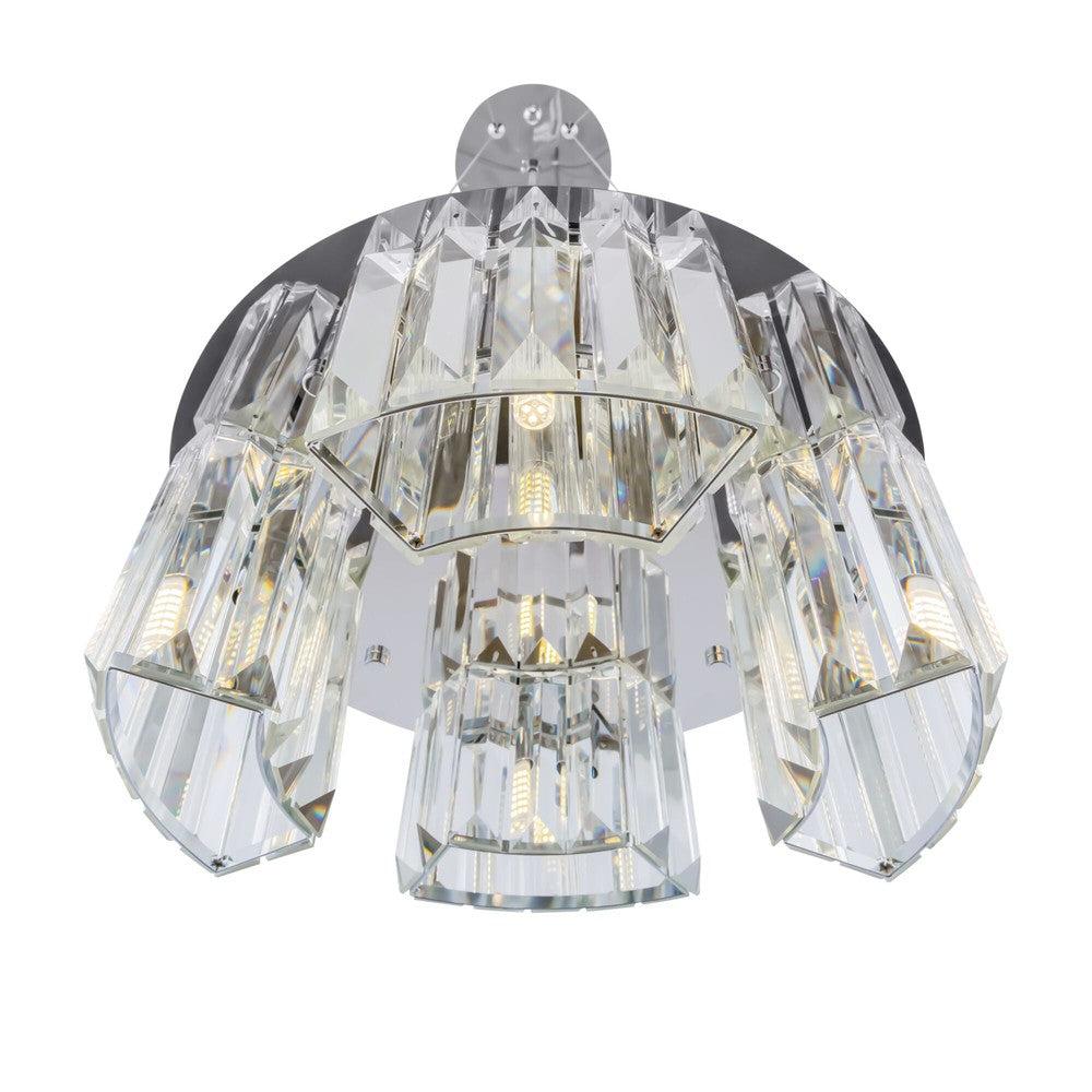 Colline Chandelier Narrow With Chrome Styling-Maytoni-South Charlotte Fine Lighting