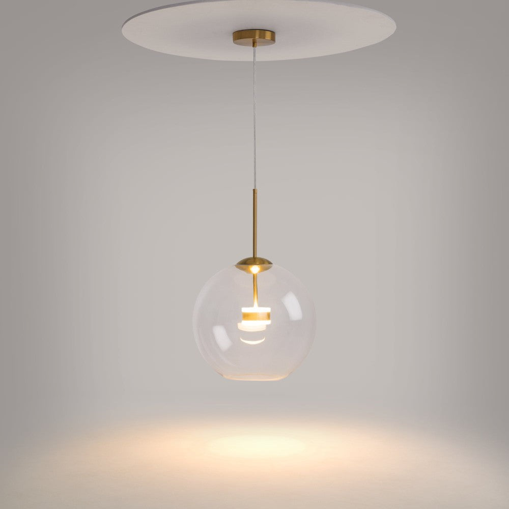 Cometa Pendant Lamp With Gold Styling-Maytoni-South Charlotte Fine Lighting