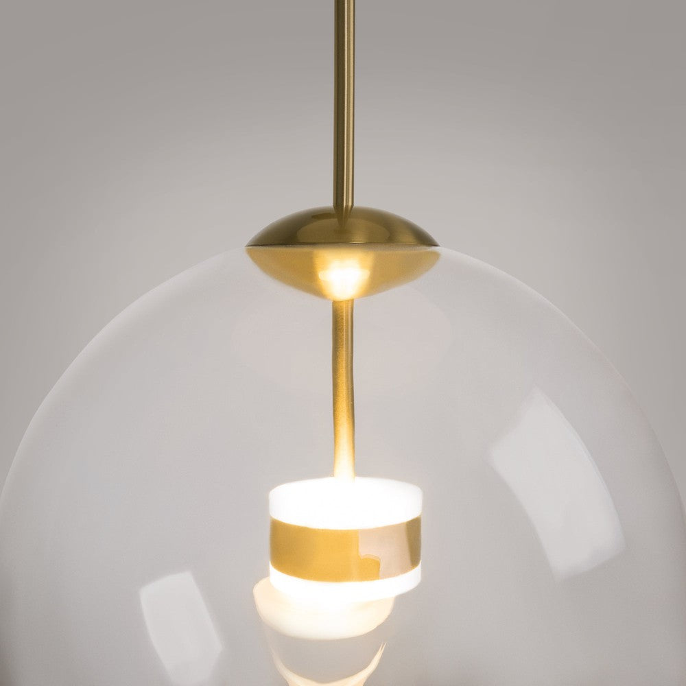 Cometa Pendant Lamp With Gold Styling-Maytoni-South Charlotte Fine Lighting