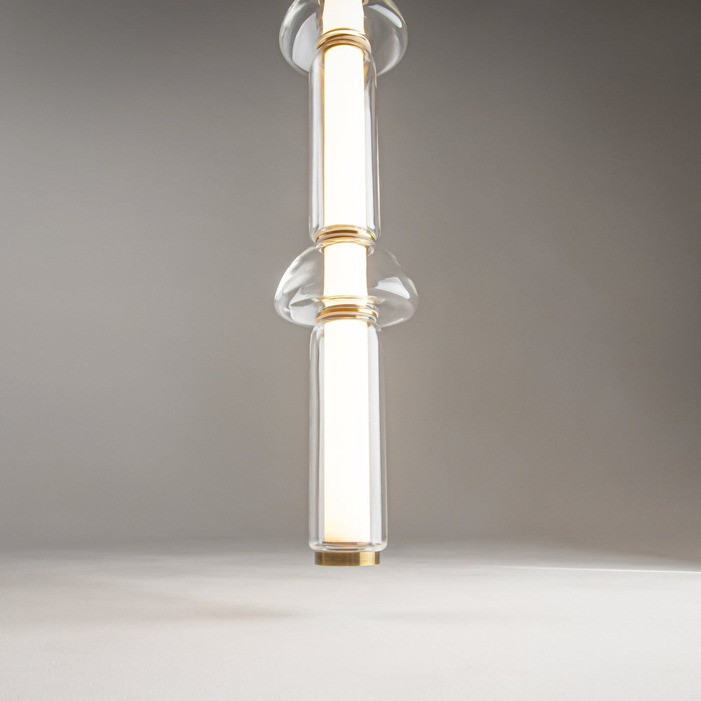 Cosmo Pendant Lamp With Brass Styling-Maytoni-South Charlotte Fine Lighting