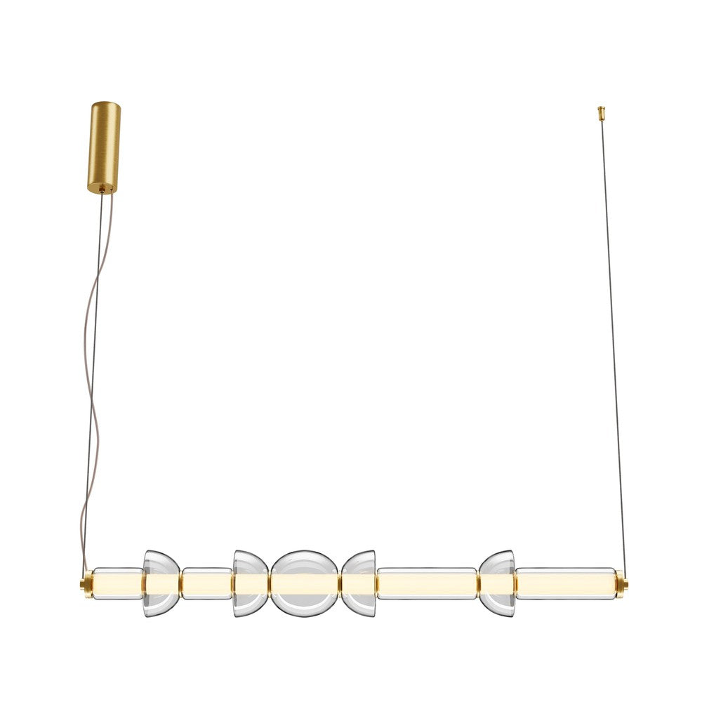 Cosmo Pendant Lamp With Brass Styling-Maytoni-South Charlotte Fine Lighting