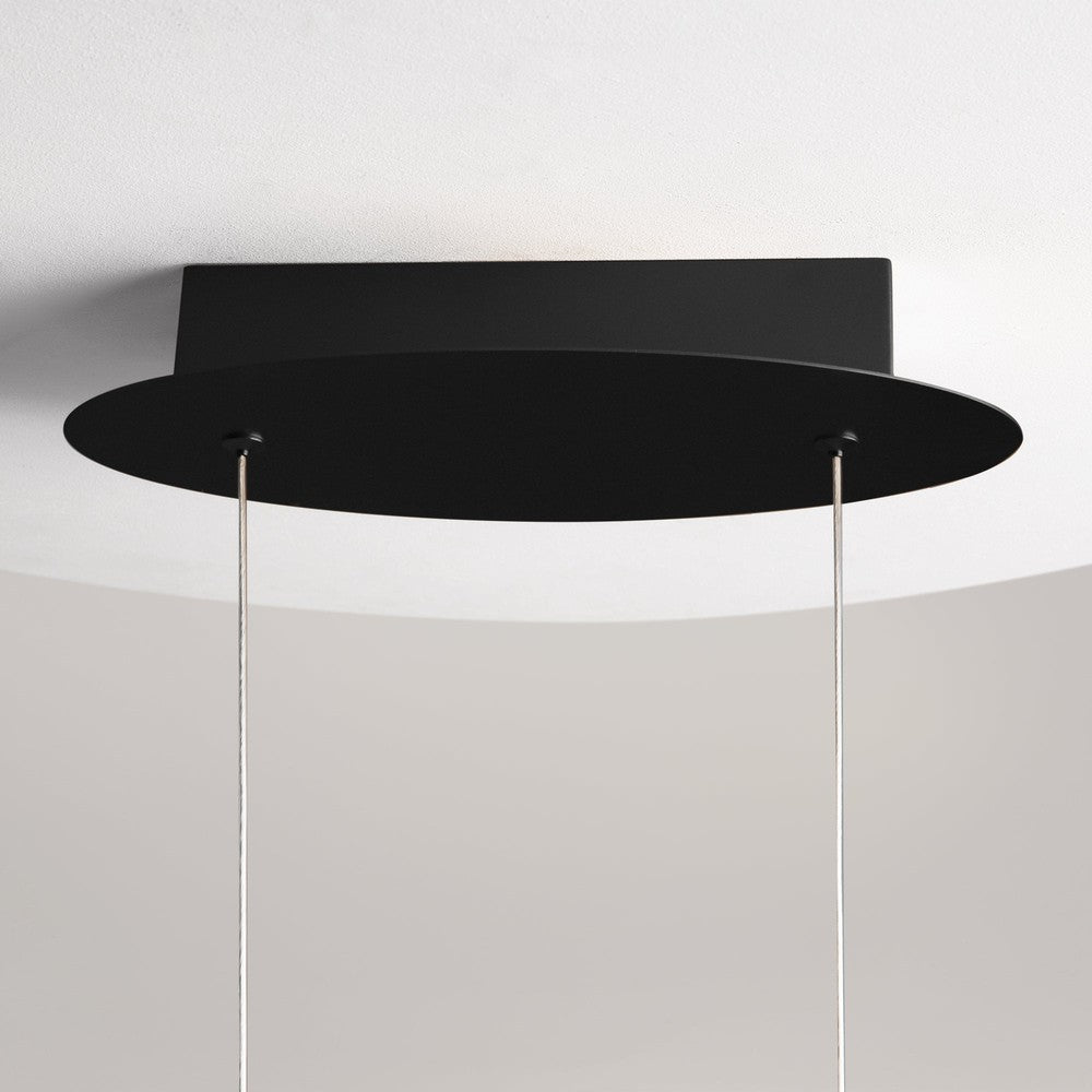 Curve Pendant Lamp In Black-Maytoni-South Charlotte Fine Lighting