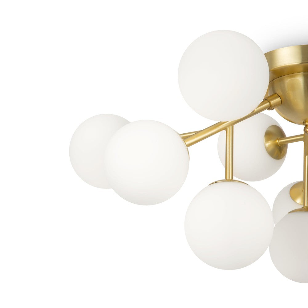 Dallas Chandelier Cluster With Gold Styling-Maytoni-South Charlotte Fine Lighting