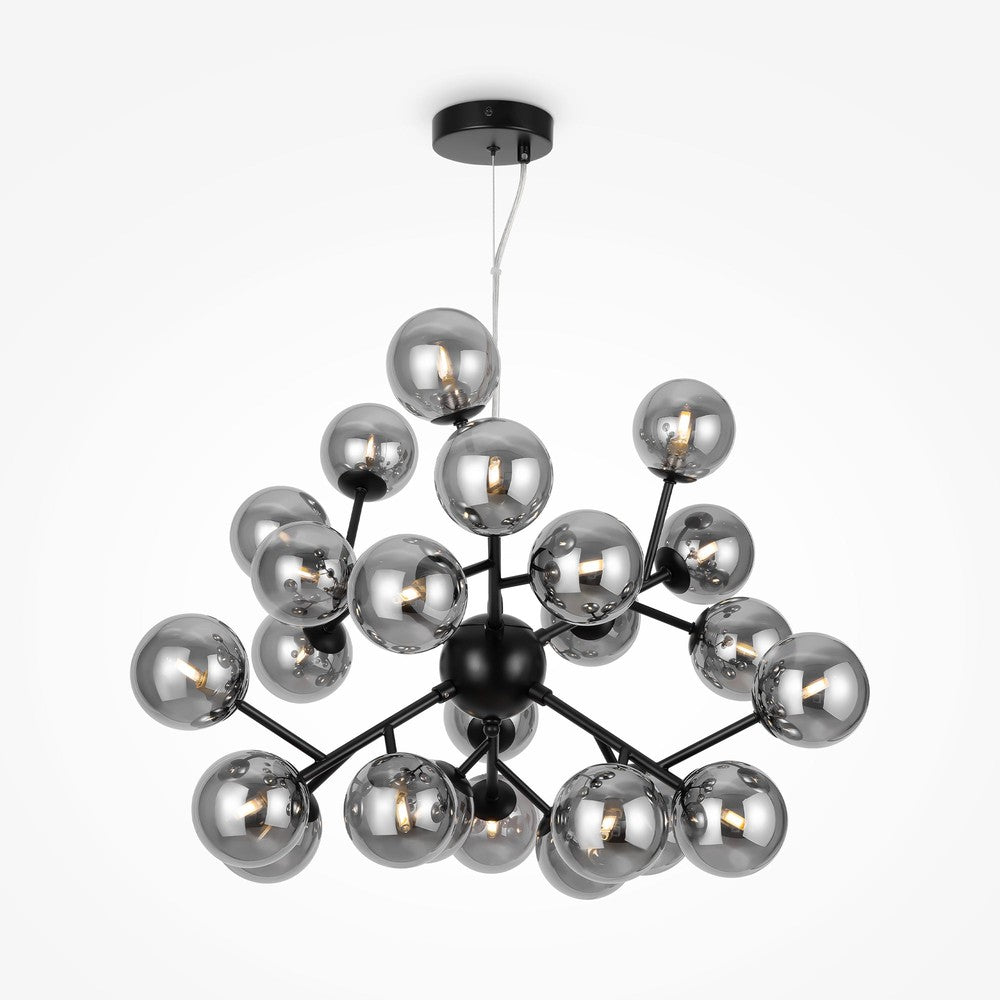 Dallas Chandelier In Black-Maytoni-South Charlotte Fine Lighting