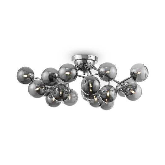 Dallas Chandelier With Chrome Styling - Large-Maytoni-South Charlotte Fine Lighting